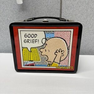 Neca Peanuts Good
Grief! Charlie Brown Metal Lunch Box W/ Thermos